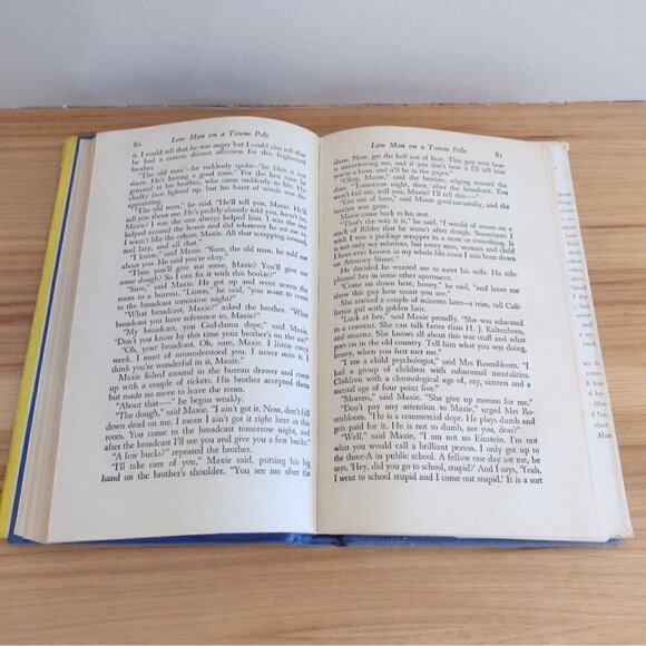 Vintage 1941 Low Man On A Totem Pole H. Allen Smith W/ Dust Jacket - Picture 7 of 7